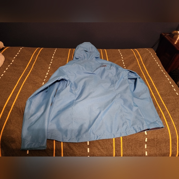 The North Face rain coat blue large women's - Picture 3 of 7